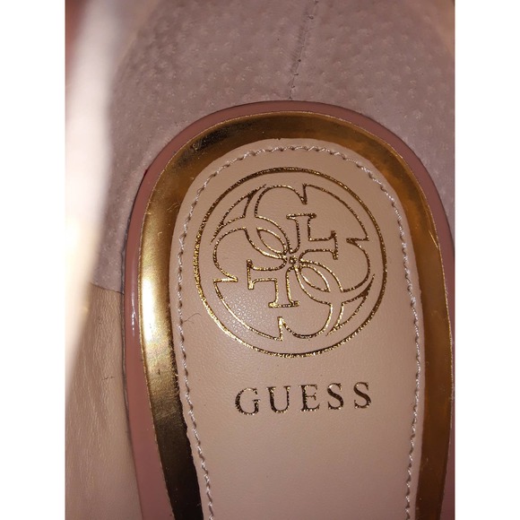 NIB GUESS 9.5M HONOREY Peep-Toe Pumps Heels - Picture 8 of 11